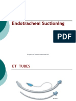 Endotracheal Suctioning
