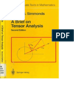 A Brief On Tensor Analysis