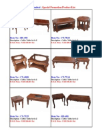 Promotion-Coffee Table Set