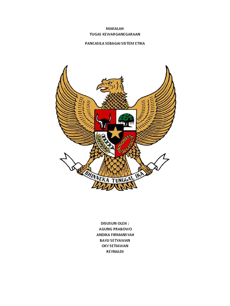 Contoh Makalah Sistem Ekonomi Pancasila