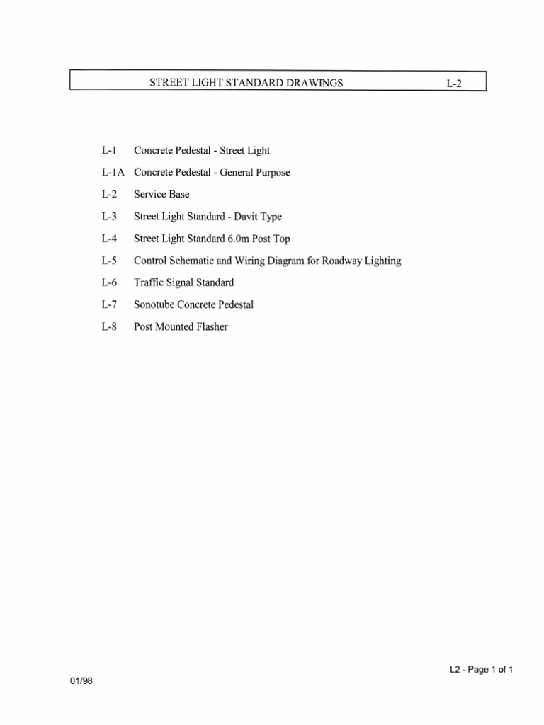 Road Light | PDF