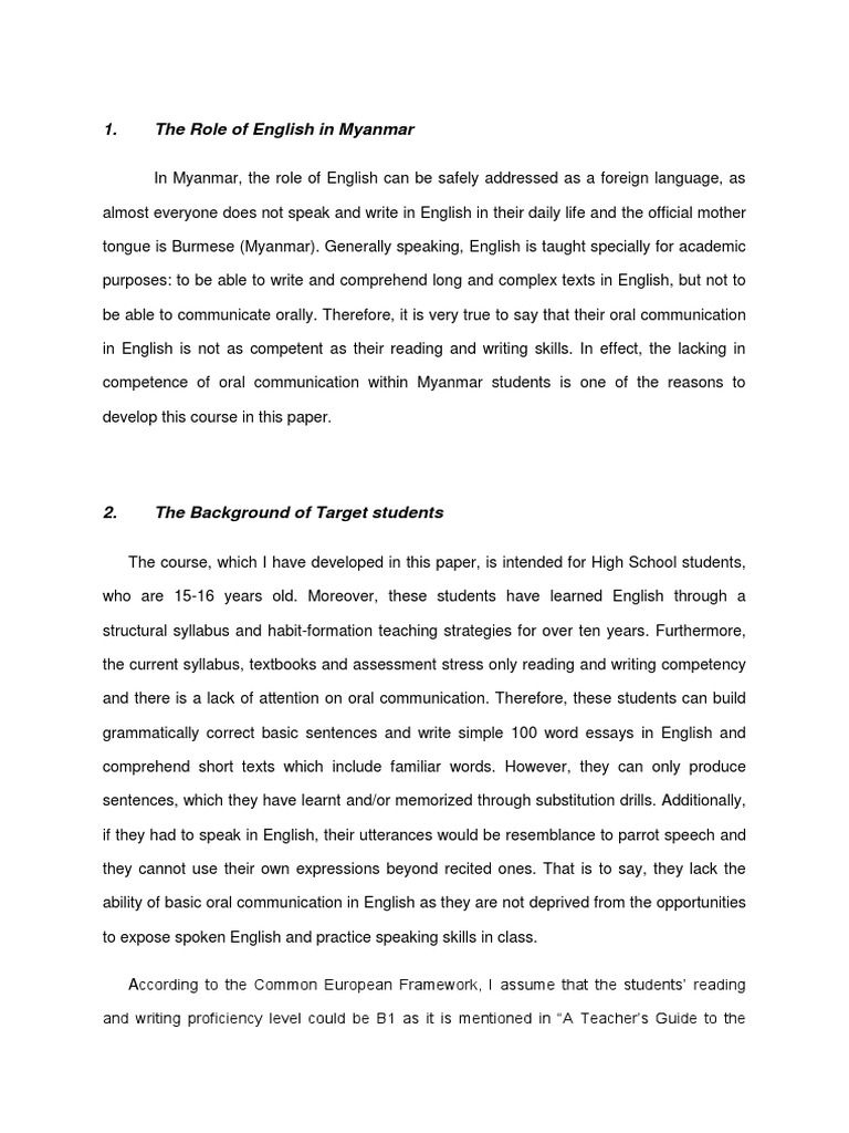 myanmar english essays pdf