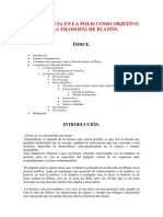 La justicia en Platón: política, ética y anímica