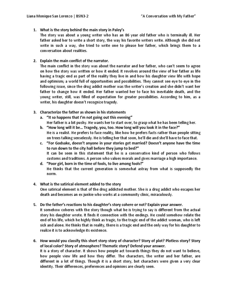 A conversation with my father grace paley pdf image