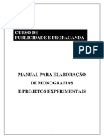 Manual Publicidade e Propaganda