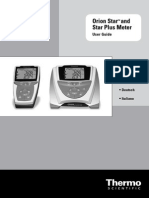 Manual de Usuario Peachimetro Orion 3 Star PH Portable