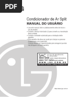 Manual Do Usuario de Ar Condicionado Split Neo Plasma LG