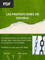 Las preposiciones