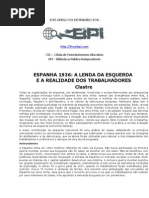 Espanha 1936 a Lenda Da Esquerda Clastre Bpi