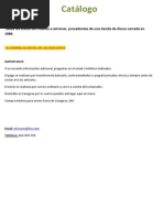 Catalogo Completo Hecatombe Records Noviembre 2016 | PDF | Música ...