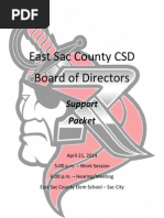 April 21, 2014 ESC School Board Packet