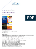 C and C++ Books Collection - Ebooks PDF