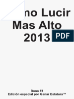 Como Lucir Mas Alto 2013