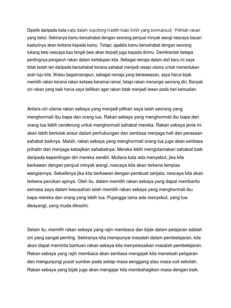 Contoh Soalan Esei Moral - Recipes Site l