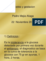 Diabetes y Gestacion