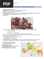 A Europa Crista Do Seculo VI a IX - Resumo