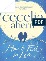 How To Fall in Love, by Cecelia Ahern - Extract