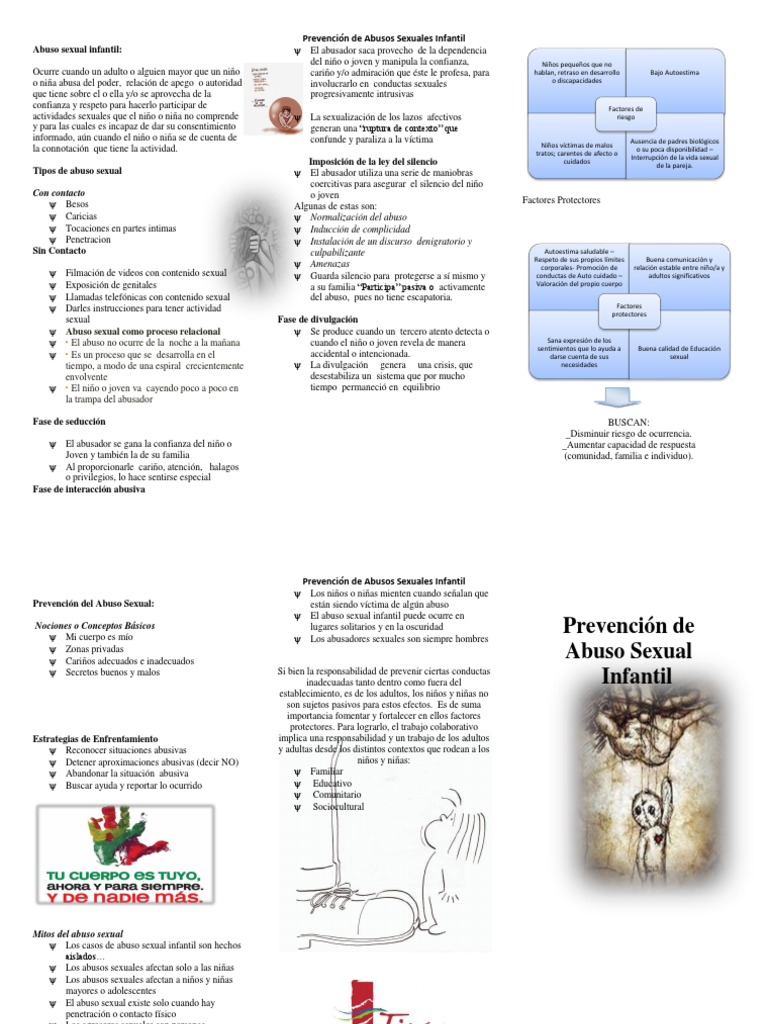 Prevención del Abuso Sexual Infantil | PDF | Abuso sexual | Abuso ...