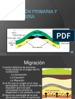 Migración Primaria y Secundaria 