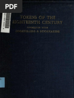 Download 1916 Tokens of the 18th Century by Herbert Hillary Booker 2nd SN21963539 doc pdf