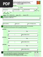 Formulaire de Candidature Aux Bourses d Etudes Suisses