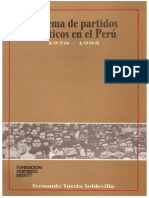 1995  Sistema de partidos políticos en el Perú (1978-1995)