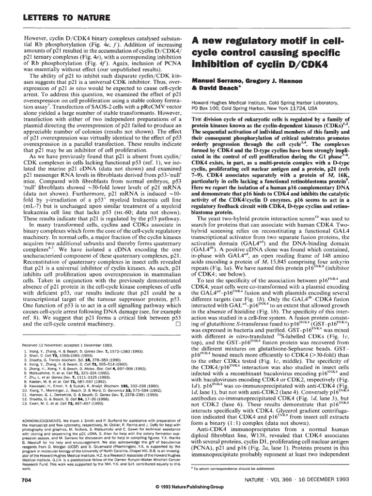 Nature Publishing Group 1993 Edition | PDF