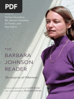 Download The Barbara Johnson Reader The Surprise of Otherness by Barbara Johnson by Duke University Press SN219651608 doc pdf