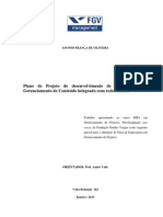 Plano de Projeto Do Desenvolvimento de Um Sistema de Gerenciamento de Conteúdo Integrado Com Redes Sociais