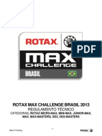 Regulamento técnico Rotax Max Challenge 2013