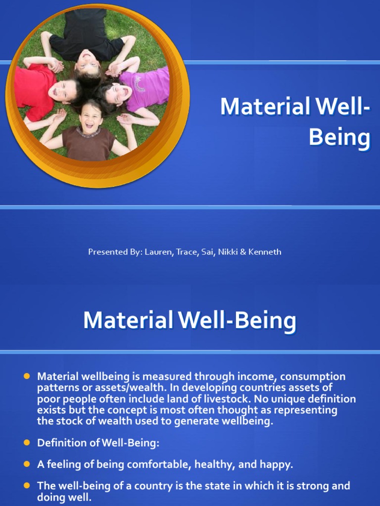Child Material Well-Being | PDF | Quality Of Life | Well Being