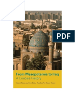 PORTADA E INDICE From Mesopotamia to Iraq a Concise History Hans J Nissen Peter Heine