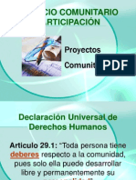 Servicio Comunitario Taller de Induccion