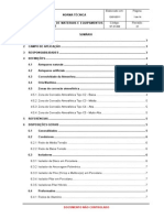 NT.31.008.01 - Padronização de Materiais Por Tipo de Ambiente