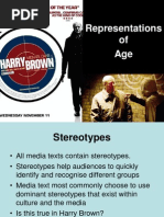 harry brown film age example