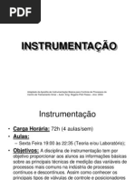 INSTRUMENTACAO UNILINS - INTRODUCAO