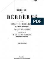 Histoire des Berbères 2/4, par Ibn Khaldoun