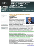 #Conferencia de Jacques Alain Miller Em Comandatuba