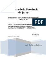 El Clima de La Provincia de Jujuy