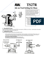 Haas TS27R Quick Start