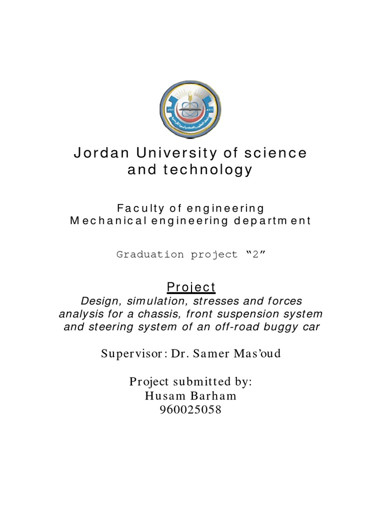 Off-Road Buggy Chassis Design Project | PDF