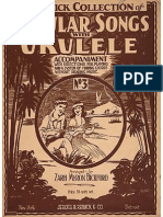 Remick Collection Popular Songs W Uke Acc. No 3 (1920)