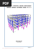 Download Analisis Struktur Gedung Bertingkat Rendah Dengan Software Etabs v9 by Afret Nobel SN219731104 doc pdf