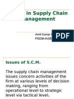 Key Issues in Supply Chain Management