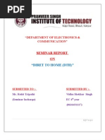 Download seminar report on dth by vidhu by vidhu shekhar singh SN21973304 doc pdf