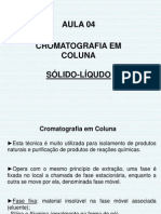 AULA 04 - Cromatografia Em Coluna