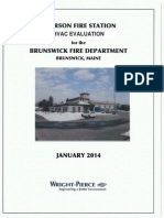 Wright Pierce report on Cooks Corner Fire Station