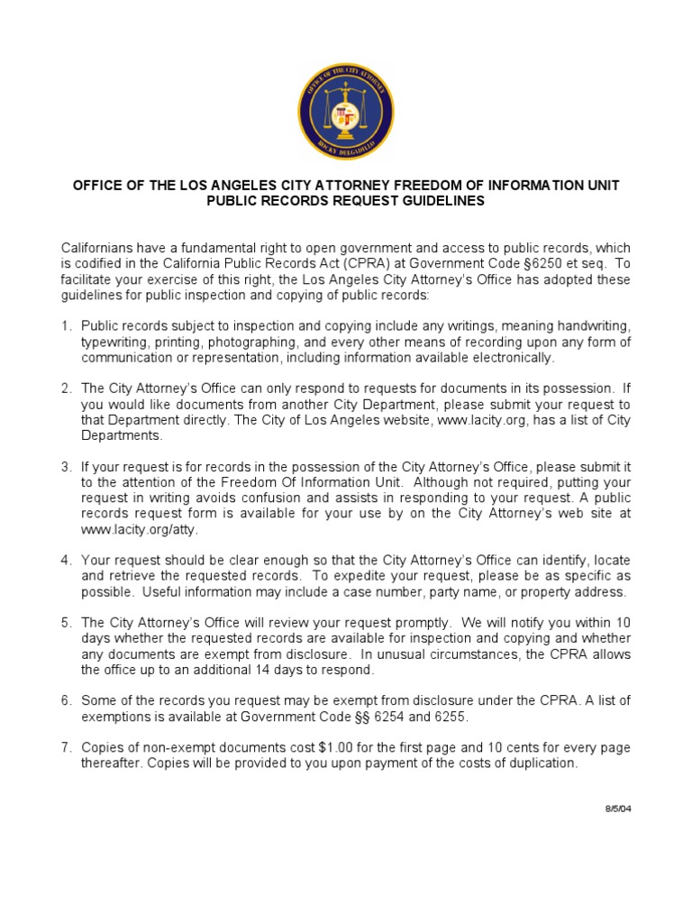 Freedom of Information Unit Request Form Freedom Of Information Laws
