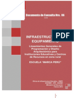 Documento N° 6 Infraestructura & Equipamiento