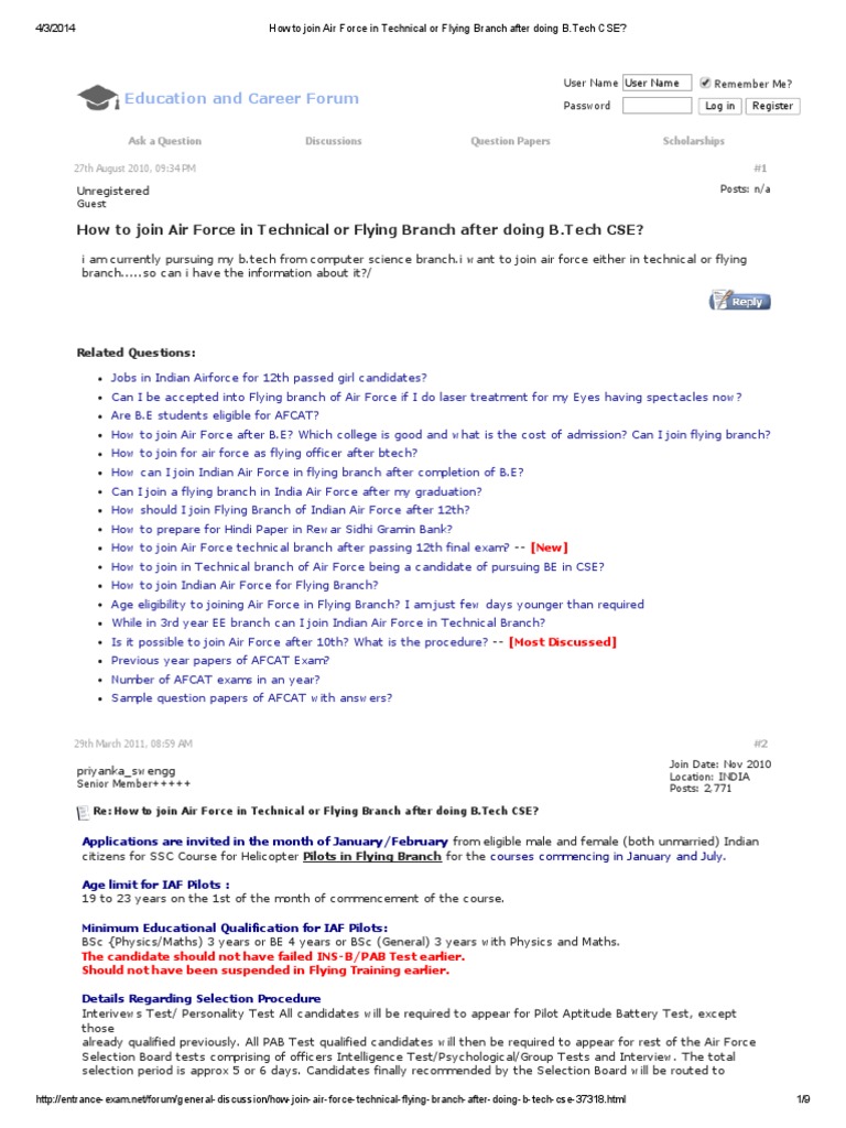 join air force after btech